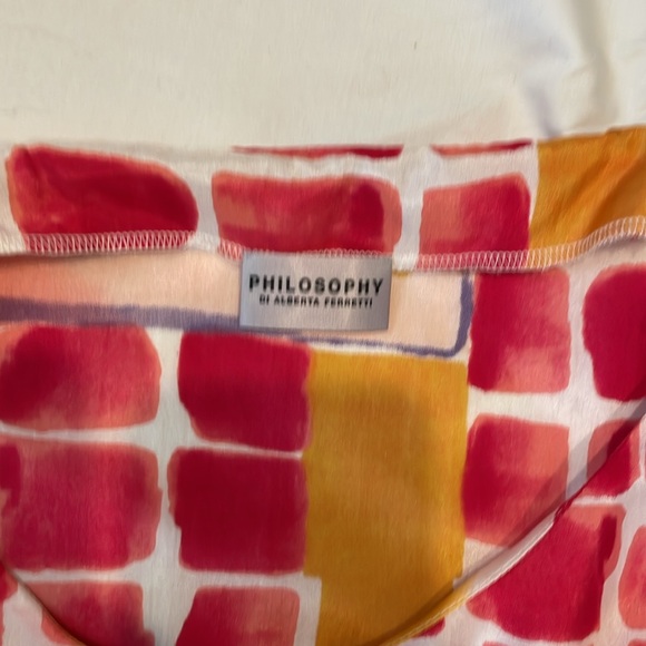 PHILOSOPHY silk dress size 8 - Picture 3 of 11